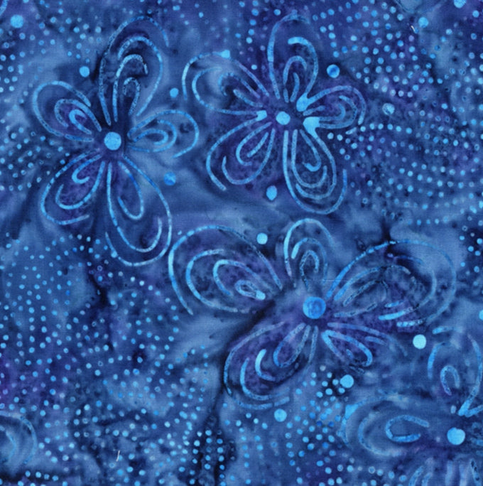 BENARTEX BATIK | Simple Blooms | Moonlight