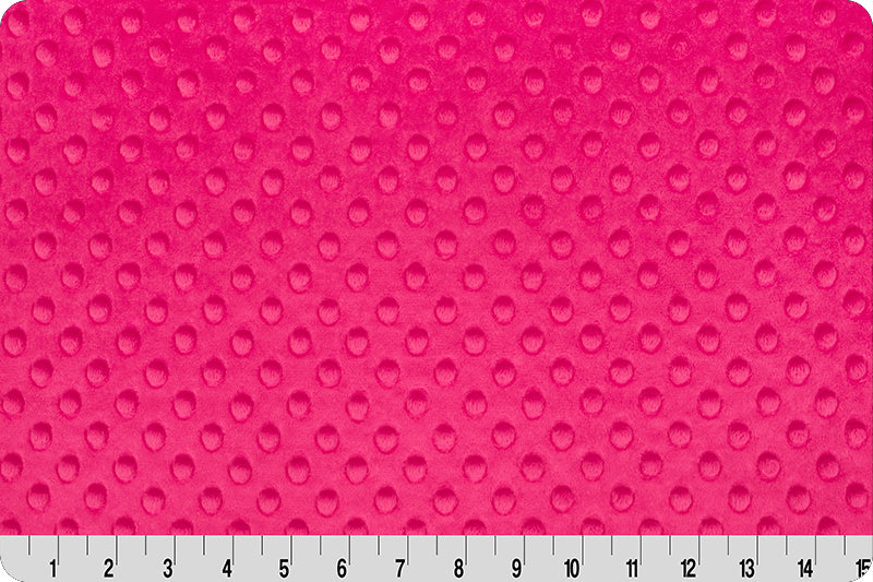 SHANNON CUDDLE | CUDDLE DOTS | Fuchsia 60"