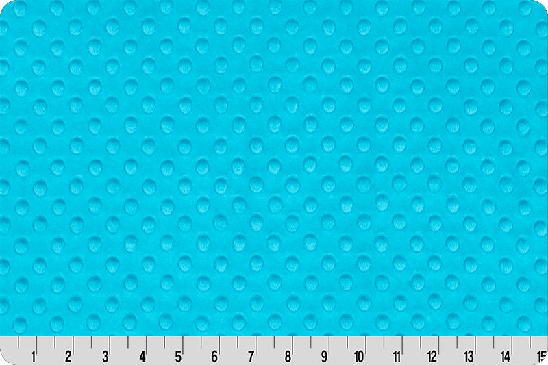 SHANNON CUDDLE | CUDDLE DOTS | Turquoise 60"